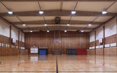 LED lighting in the spare time: How to light up a sports hall with LED
