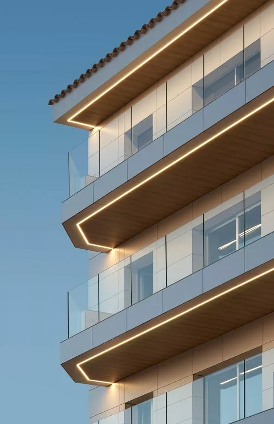 Outdoor-linear-lighting-roof